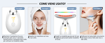 Massaggiatore Viso, Modalità Dispositivo di Bellezza